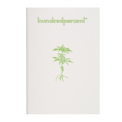 Hemp Notebook "Plant"