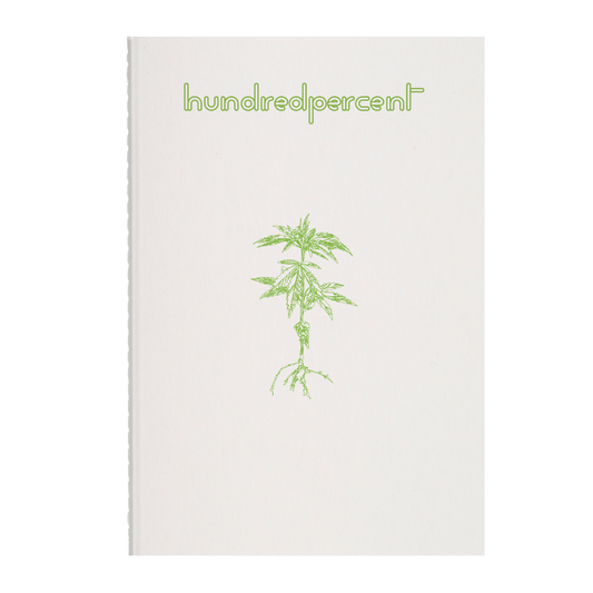 Hemp Notebook "Plant"